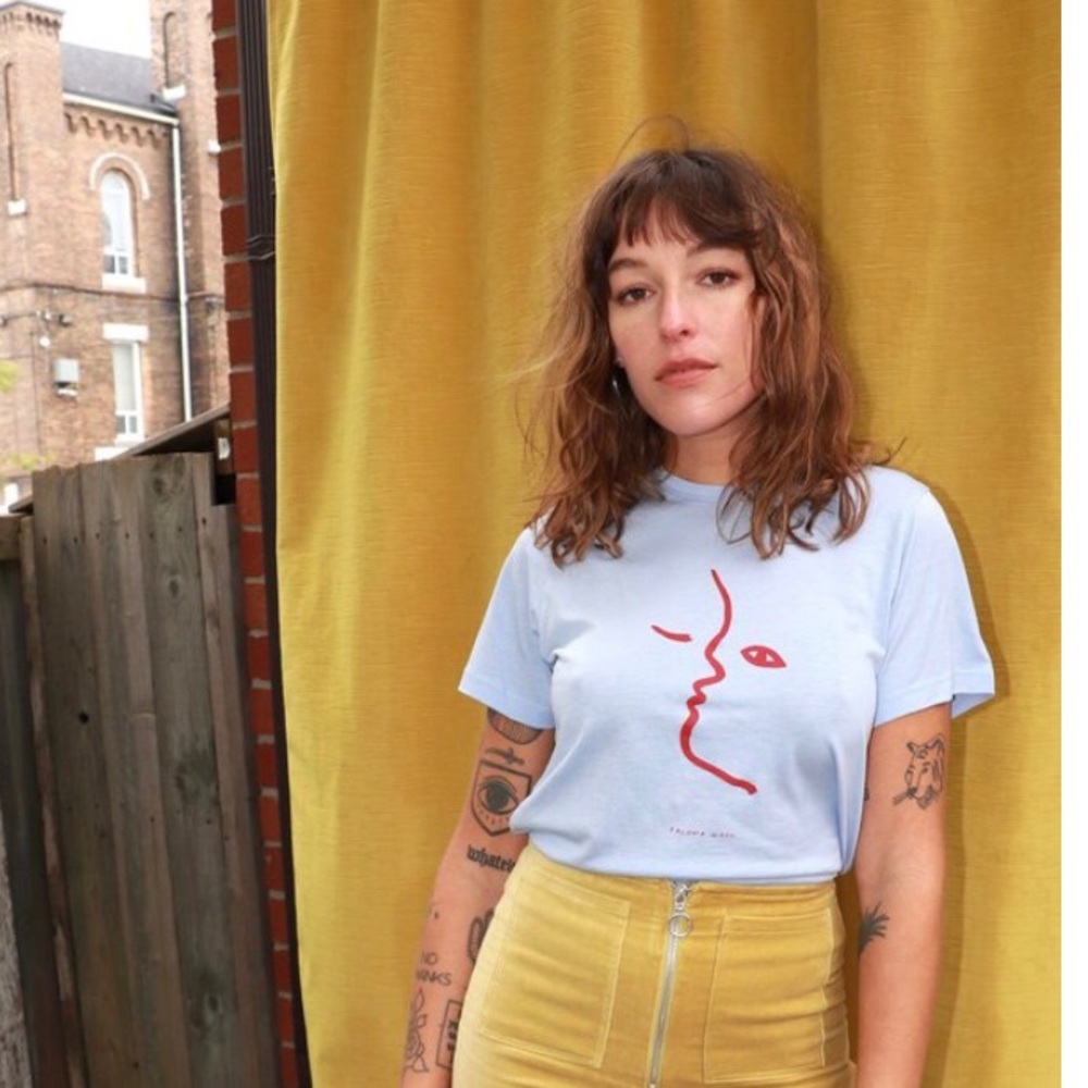Paloma Wool souvenir tk tee shirt in soft blue